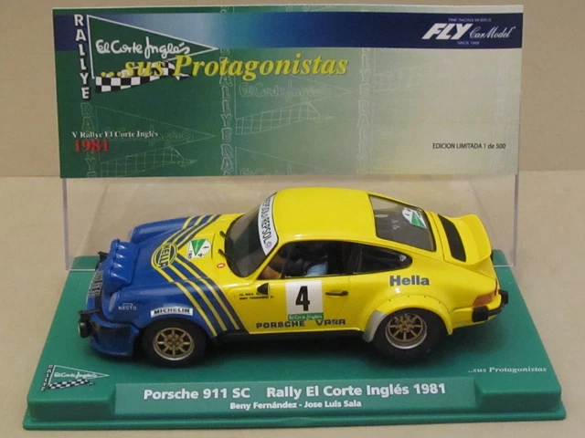FLY E2034 Porsche 911 SC Gr.4 1° Rally R.A.CE. 1981 - Slot Car-Union