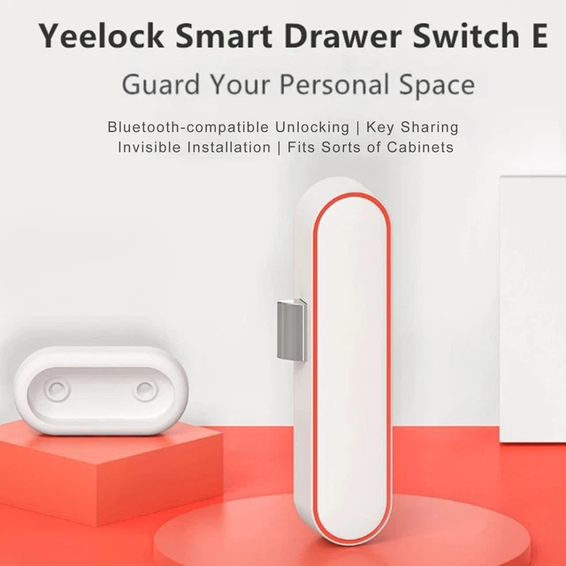 Smart Drawer Lock Bluetooth-compatible 5.1 Safety Protection Children Security