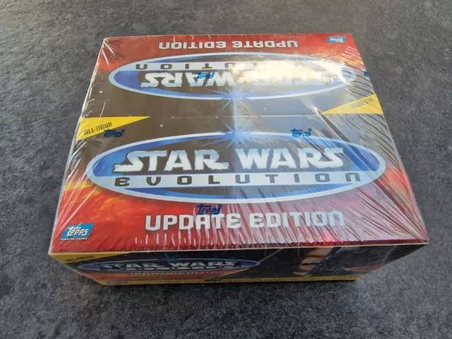 Star Wars Topps Evolution Update 2006 Sealed box of cards