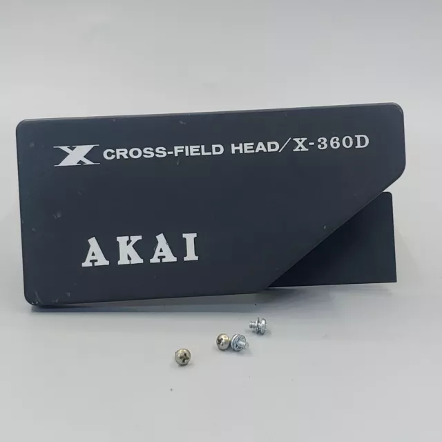 VINTAGE AKAI CROSS-FIELD X-360D Reel to Reel Tape Head Cover $24.95 -  PicClick