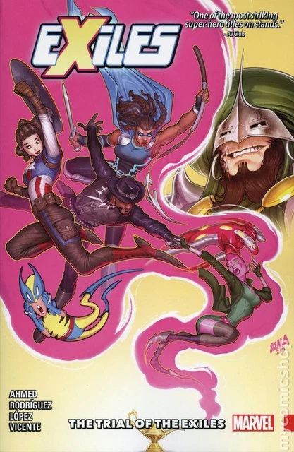Exiles TPB By Saladin Ahmed 2-1ST FN 2019 Stock Image