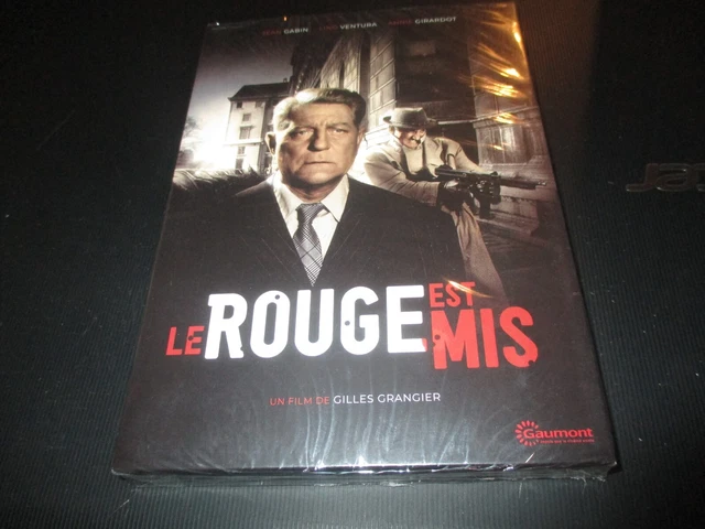 DVD NEUF "LE ROUGE EST MIS" Jean GABIN, Lino VENTURA, Annie GIARDOT