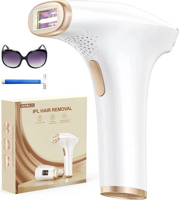 ZKMAGIC IPL depilazione laser con 9 livelli di energia e 3 in 1 HR/SC/RA NUOVO IMBALLO ORIGINALE