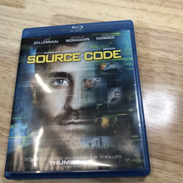 Source Code (Blu-ray, 2011) Jake Gyllenhaal, Michelle Monaghan, Vera Farmiga