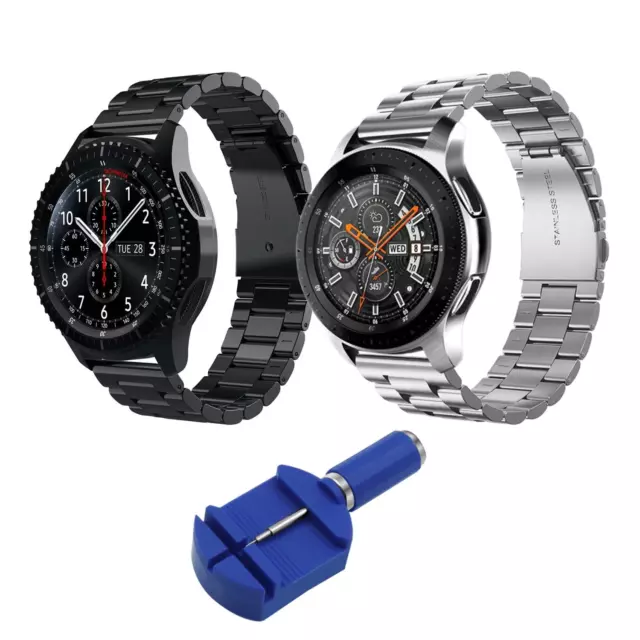 Edelstahl Armband für Samsung Gear S3 Galaxy Watch 3 Frontier Classic Huawei GT2