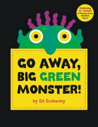 Go Away, Big Green Monster!, Ed Emberley, 9780316236539