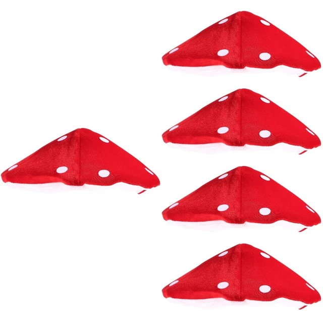 5 PACK CHILDRENS Mushroom Hat Browser Costume Cottagecore Eyecatching