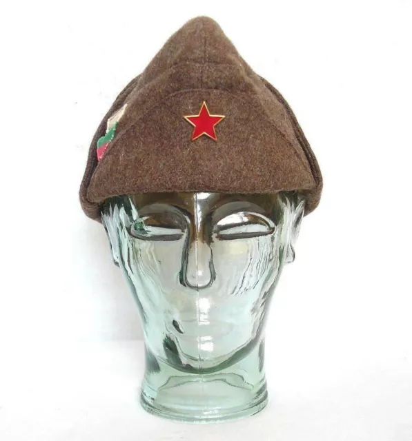 Bulgarian Army Soldier's Winter Hat Ww2 Model