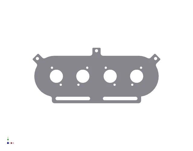 Embase Pipercross PX600 Pour Carburateur Toyota 4AGE 20v Silvertop - Neuf - Fabrication Royaume-Uni
