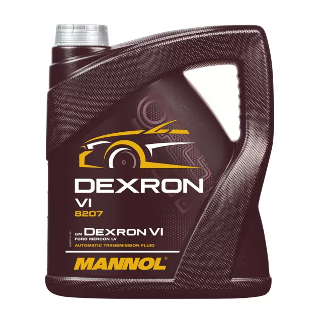 8 (2x4) litros MANNOL Dexron VI aceite de transmisión automática para Opel, MB 236.14 2