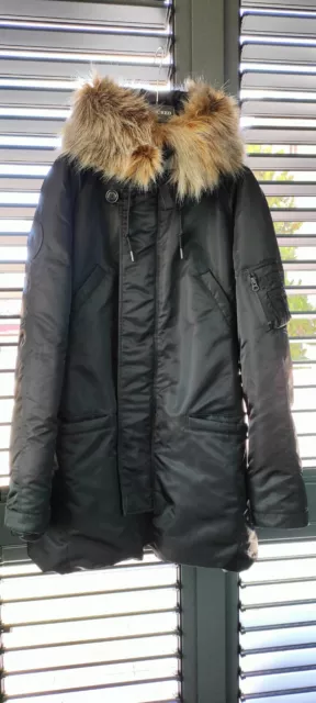 Parka Donna Polo Ralph Lauren. Taglia S. Piuma D'oca 100 %