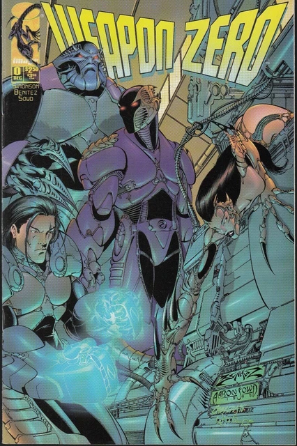 Weapon Zero #0 1995 Image -A Kiss Is Just A Kiss- Simonson/Benitez...nm-