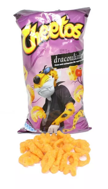 Cheetos Cruchy, Puffs, Flamin' Hot, Jalapeno 285/260g (SAVE IN BULK)