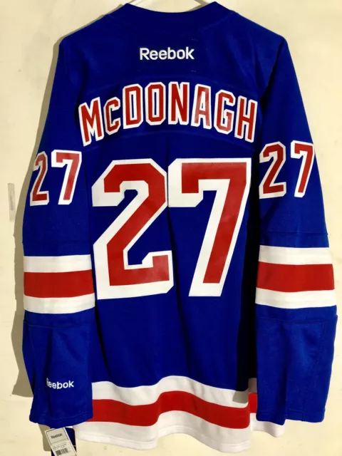 Kids NHL New York Rangers Blue Hockey Jersey #27 Ryan McDonagh L/XL