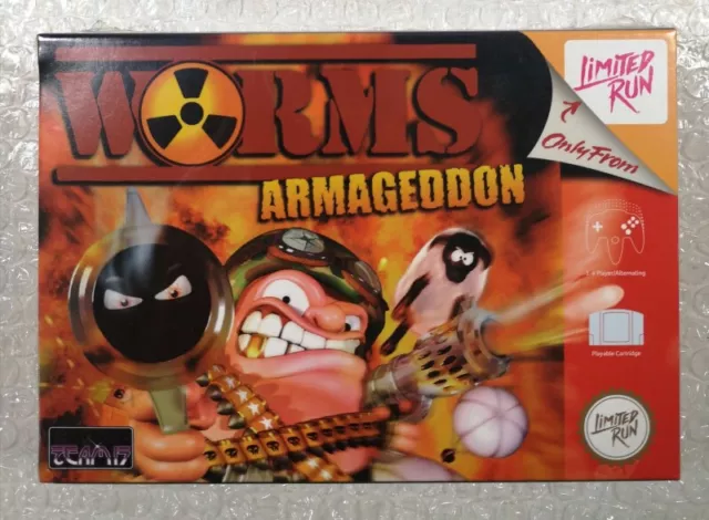Worms Armageddon - Nintendo 64 Usa New (Limited Run)
