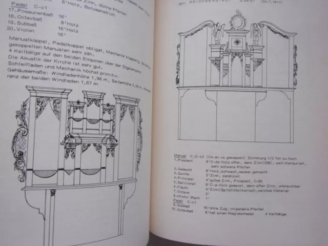 2 Bücher Süddeutsche Orgeln aus der Zeit vor 1900 Bestandsaufnahme Aspekte Orgel 3