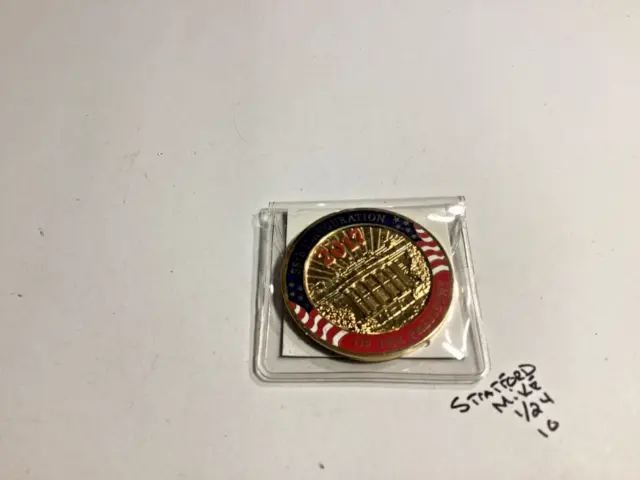 2017 58th Presidential Inauguration Coin Donald Trump