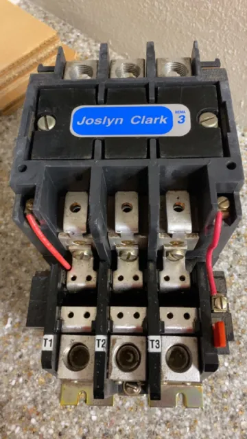 Joslyn Clark T13U033-76 Size 3 Nema 3 Magnetic Starter