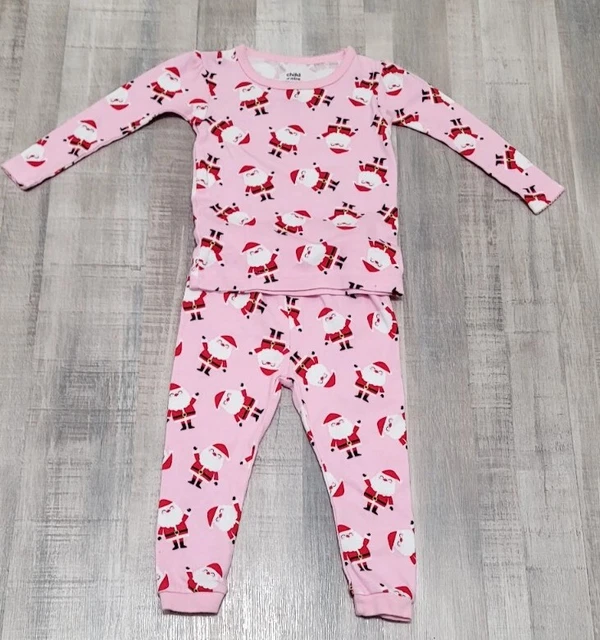 Child of Mine Girls Christmas Pajamas Size 12 Months