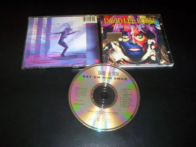 David Lee Roth - Eat 'Em And Smile CD Warner Bros. Records - 7599-25470-2