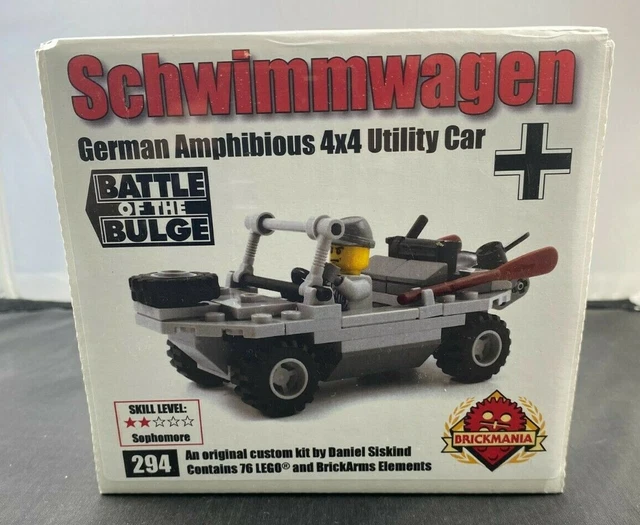 BRICKMANIA RETIRED LEGO Set Schwimmwagen German Amphibious 4x4