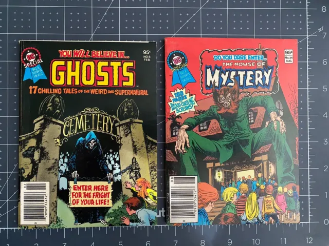 2 Horror Best Of Dc #6,24 Run Blue Ribbon Digest 1980 House Of Mystery Ghosts
