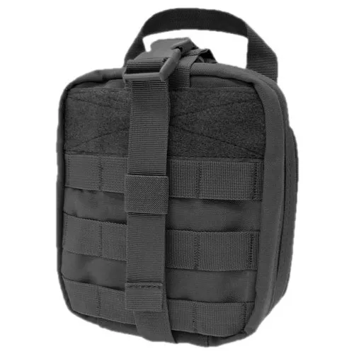 Condor Tactical Army Emt Medical First Aid Kit Pouch Airsoft Molle System Black