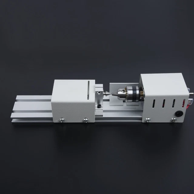 Wood Lathe Mini Lathe Machine Polisher Table Saw Cutting Tool + 6 PCS Gravers