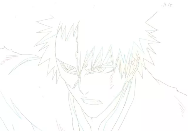 Bleach Original Production Sketch Genga Douga Set Muramasa