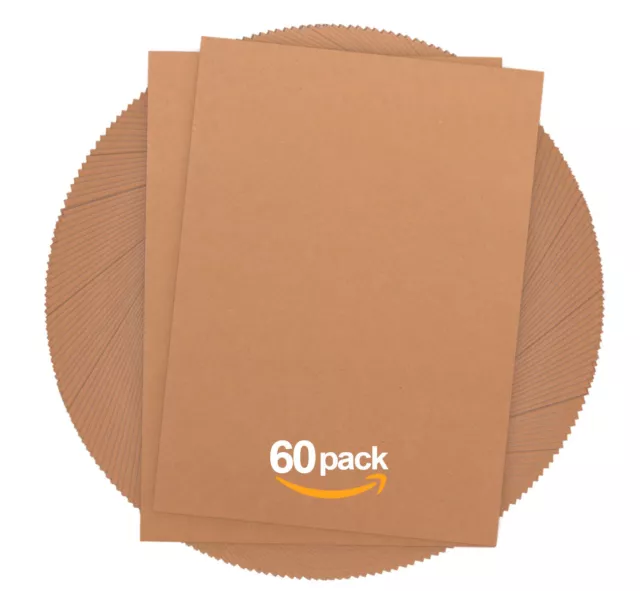 60 Blatt Kraftpapier a4 310g bastelkarton fotokarton dickes papier a4 zum druken