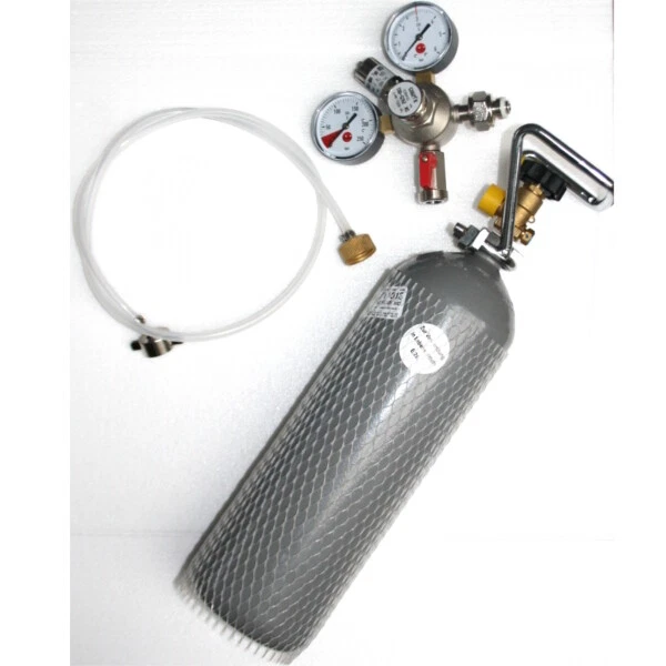 Umbausatz Biermaxx mit 2kG Co² Druckminderer und Schlauch Clatronic Koenig 1880