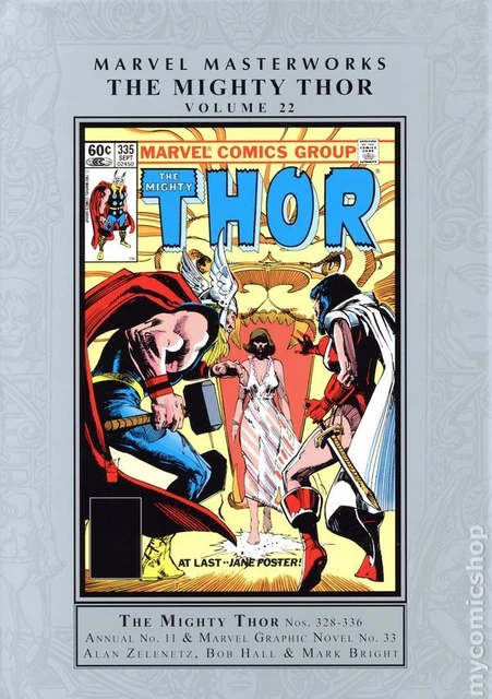 Marvel Masterworks Thor HC 1st Edition #22-1ST NM 2023 Stock Image