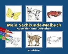 Mein Sachkunde-Malbuch (blau): Ausmalen und Verstehen vo... | Buch | Zustand gut