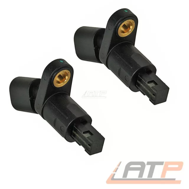 2x ABS-SENSOR DREHZAHLSENSOR HINTEN FÜR VW BORA GOLF 4 1J CADDY 2 9U BJ 95-04