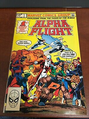 Alpha Flight #1 Marvel 1983 1st Appearance of Puck & Marrina!