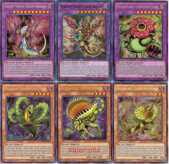 YUGIOH PREDAPLANT DECK - Starving Venom Fusion Dragon, Greedy, Chlamydosundew $49.00 - PicClick YUGIOH PREDAPLANT DECK - Starving Venom Fusion Dragon, Greedy, Chlamydosundew $49.00 - PicClick