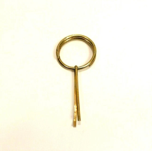Lot of 3 Safety Pin Ring for M75 Serbian Military Hand Grenade Keychain PullRing