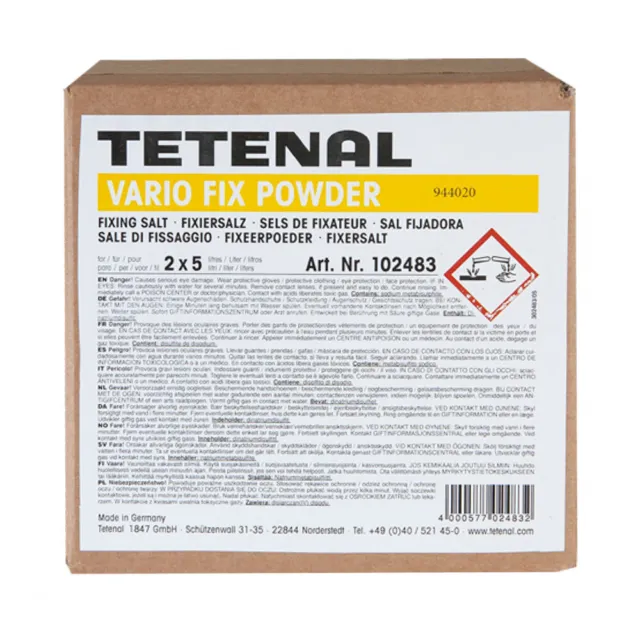 TETENAL Vario Fixer Powder for 2x5L