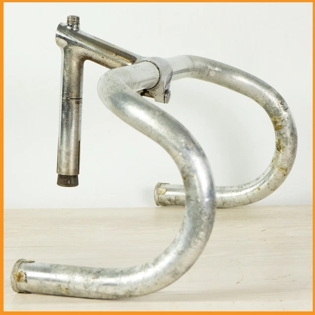 Cinelli Legnano Steel Stem Ambrosio Champion Handlebar Vintage Road Bike Rome