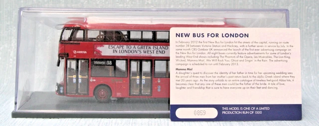 Autobus Corgi Wrightbus New Routemaster Arriva London LTZ 1230 - 1:76 - OM46632A