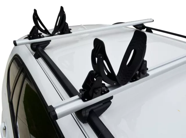 Kayak Canoe Carrier Holder Mounted for Roof Rack with T channel or Square Bar