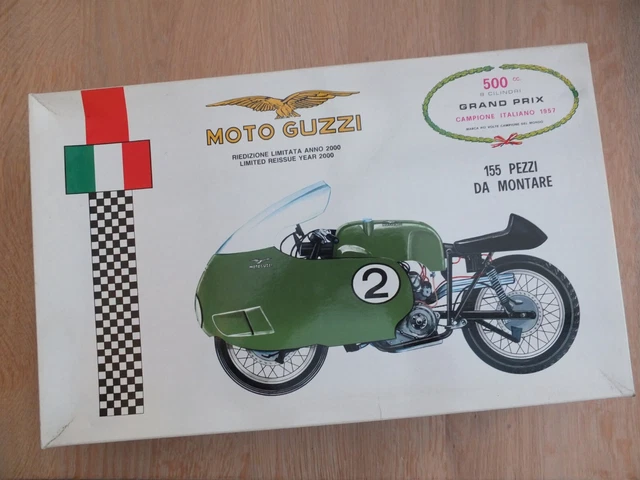 PROTAR 11305 - MOTO GUZZI 500cc 8 CYLINDER GRAND PRIX BIKE - 1/9 SCALE MODEL KIT