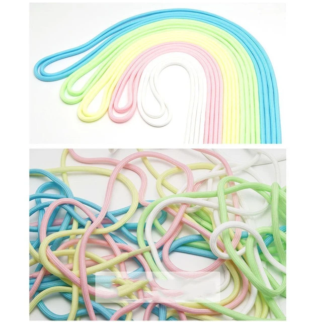Cordones cuerda de pantalón cordones redondos cuerda de sombrero brillante