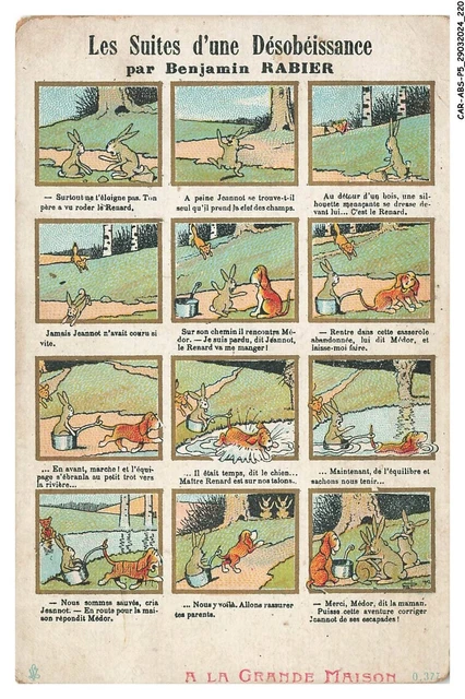 Annonce Illustrée Benjamin Rabier – Publicité Pernot Vintage 1900