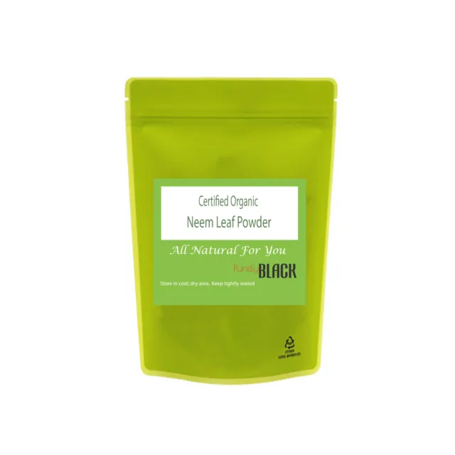Organic Neem Leaf Powder Herbs Herbal Tea. Neem Leaves/Neem Powder