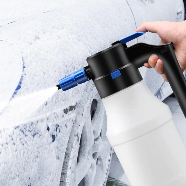 Lot De 2 Filtres à Mousse Pour Nettoyeur Haute Pression - Filtre En Acier Inoxydable, Buse Réglable - Pour Lavage Voiture, Terrasse - 7