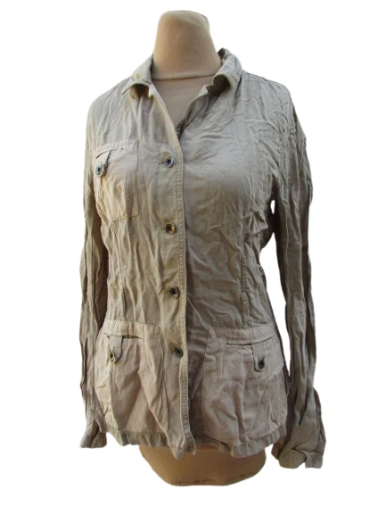Jupe longue en viscose certifiée EcoVero FALL de Bizance - La Mode Plus