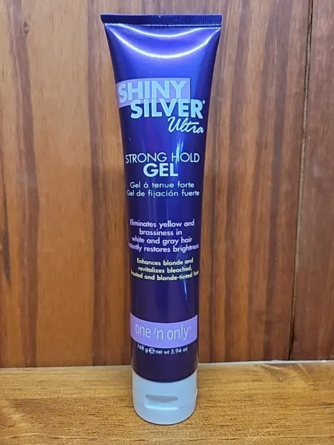 One N Only Shiny Silver Ultra Strong Hold Gel 5.94 Ounces BRAND NEW