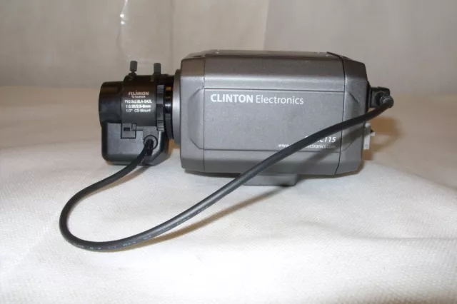 Clinton Electronics CE-CC115 Security Surveillance Day/Night Box Camera w/ Lens