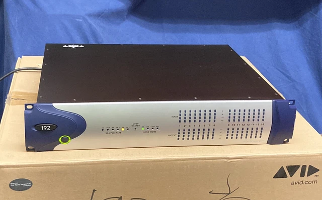 Avid Digidesign 192 I/O Interface for Pro Tools MH192 Digital Analog In/Out Card Avid Digidesign 192 I/O Interface for Pro Tools MH192 Digital Analog In/Out Card